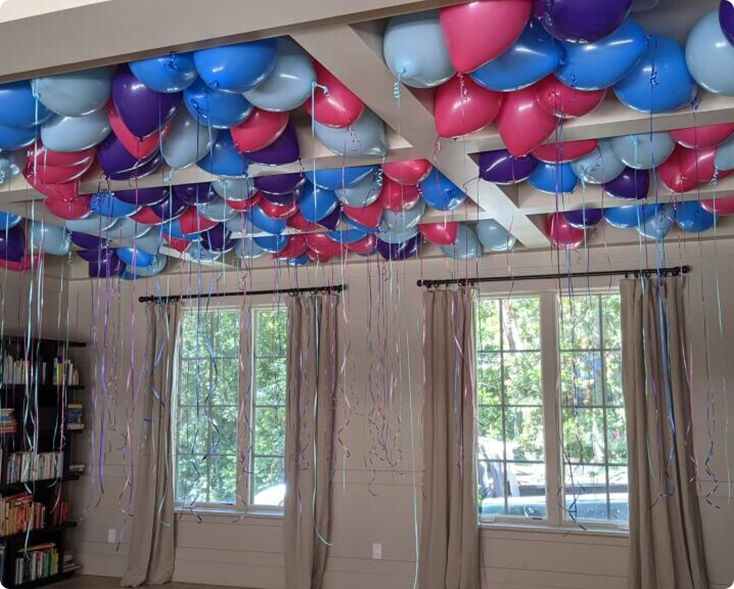 Festive ceiling decoration